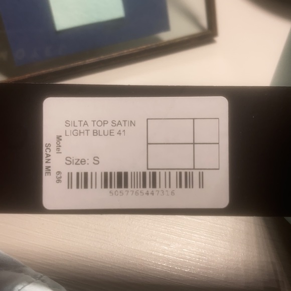 Satin Top - Picture 3 of 3